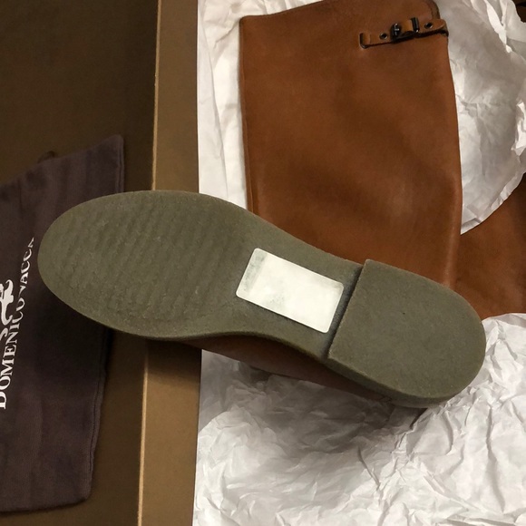 🌺Domenico Vacca high leather boots size 39 - Picture 3 of 4